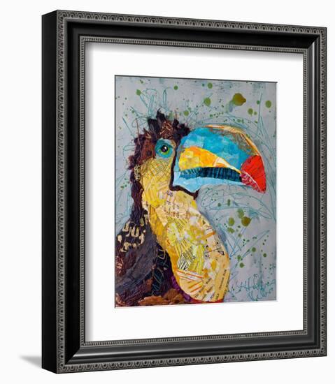 Toucan Dance-null-Framed Art Print