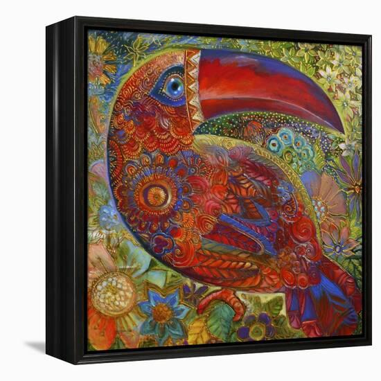 Toucan Deco-Oxana Zaika-Framed Premier Image Canvas