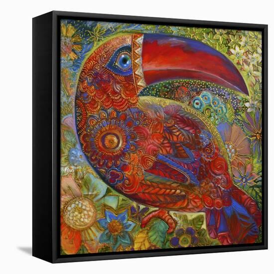 Toucan Deco-Oxana Zaika-Framed Premier Image Canvas