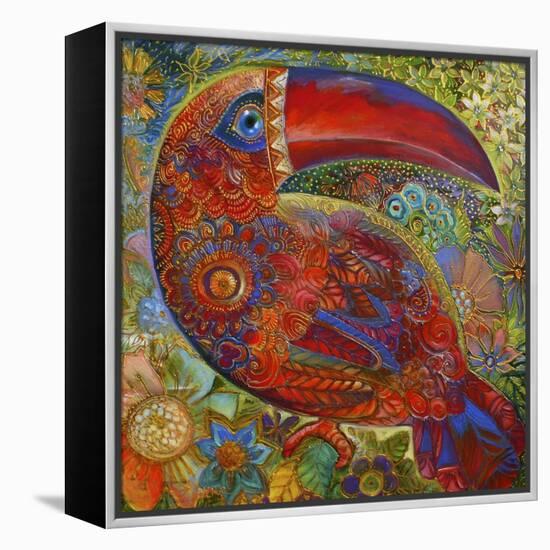 Toucan Deco-Oxana Zaika-Framed Premier Image Canvas