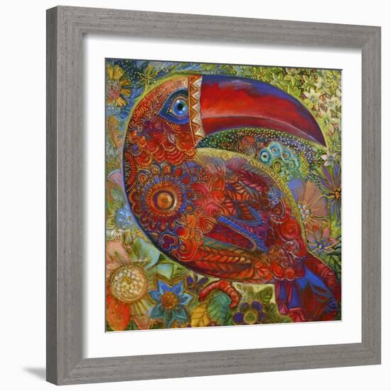 Toucan Deco-Oxana Zaika-Framed Giclee Print