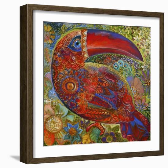 Toucan Deco-Oxana Zaika-Framed Giclee Print