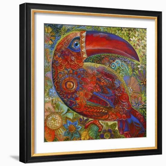 Toucan Deco-Oxana Zaika-Framed Giclee Print