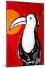 Toucan - it seems that God was in Costa Rica-Julija Belickienė-Mounted Giclee Print