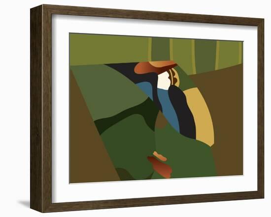 Toucan Luke-Belen Mena-Framed Giclee Print