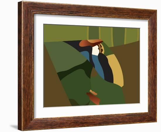 Toucan Luke-Belen Mena-Framed Giclee Print