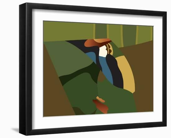 Toucan Luke-Belen Mena-Framed Giclee Print