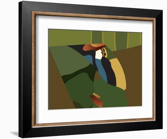 Toucan Luke-Belen Mena-Framed Giclee Print