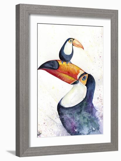 Toucan Play that Game-Marc Allante-Framed Giclee Print