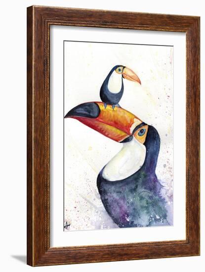 Toucan Play that Game-Marc Allante-Framed Giclee Print