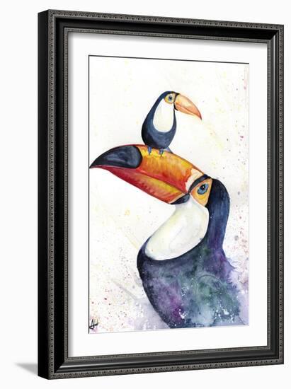 Toucan Play that Game-Marc Allante-Framed Giclee Print