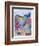 Toucan with Blue Beetle, 2010-Louise Belanger-Framed Giclee Print