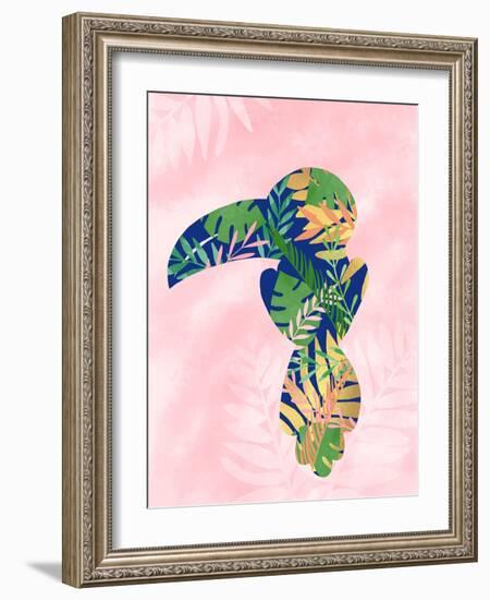 Toucan-Anna Quach-Framed Art Print