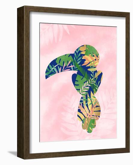 Toucan-Anna Quach-Framed Art Print