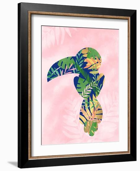Toucan-Anna Quach-Framed Art Print