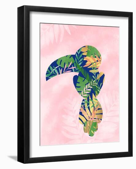 Toucan-Anna Quach-Framed Art Print