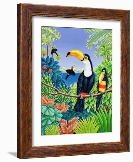 Toucans, 1993-Liz Wright-Framed Giclee Print