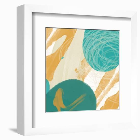 Touch II-Yashna-Framed Art Print