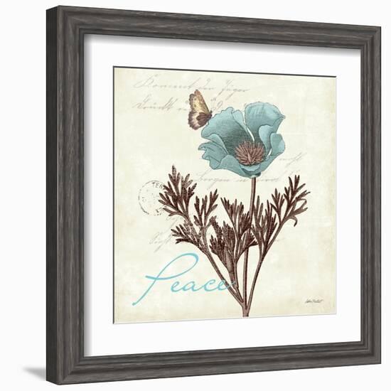 Touch of Blue I-Katie Pertiet-Framed Art Print