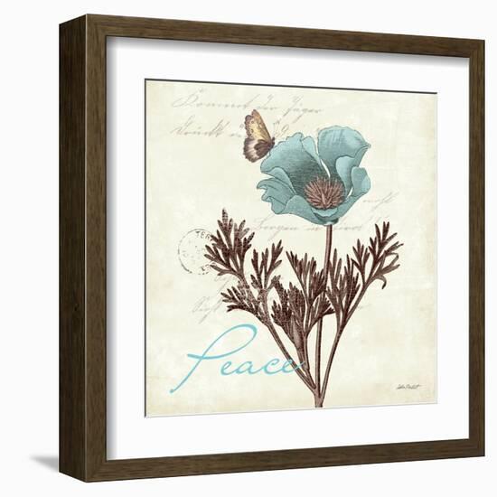 Touch of Blue I-Katie Pertiet-Framed Art Print