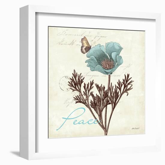 Touch of Blue I-Katie Pertiet-Framed Art Print