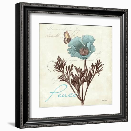 Touch of Blue I-Katie Pertiet-Framed Art Print