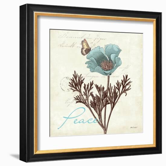 Touch of Blue I-Katie Pertiet-Framed Art Print