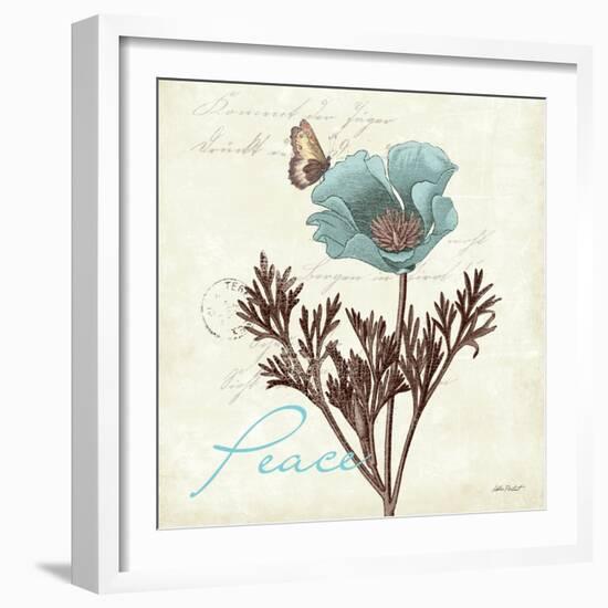 Touch of Blue I-Katie Pertiet-Framed Art Print