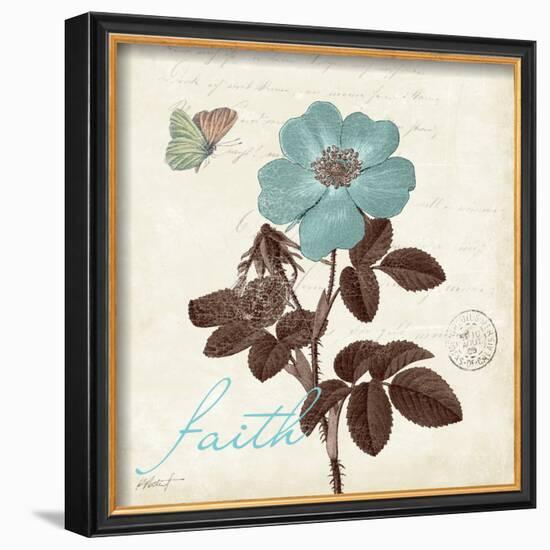 Touch of Blue II, Faith-Katie Pertiet-Framed Art Print
