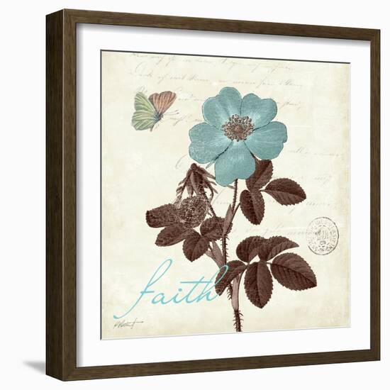 Touch of Blue II - Faith-Katie Pertiet-Framed Art Print