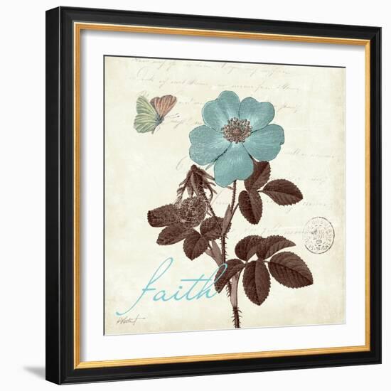 Touch of Blue II - Faith-Katie Pertiet-Framed Art Print