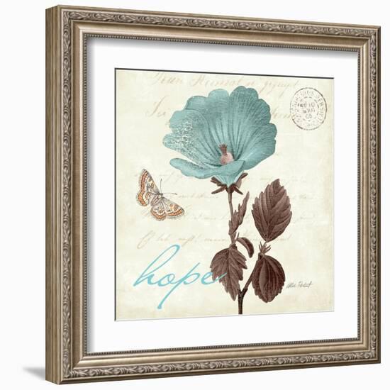 Touch of Blue III-Katie Pertiet-Framed Art Print