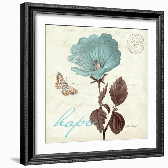 Touch of Blue III-Katie Pertiet-Framed Art Print