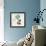 Touch of Blue III-Katie Pertiet-Framed Premium Giclee Print displayed on a wall