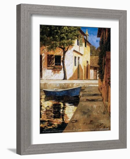 Touch of Blue-Gilles Archambault-Framed Art Print