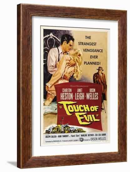 Touch of Evil, 1958, Directed by Orson Welles-null-Framed Giclee Print