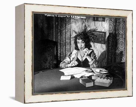 Touch Of Evil, Marlene Dietrich, 1958-null-Framed Stretched Canvas