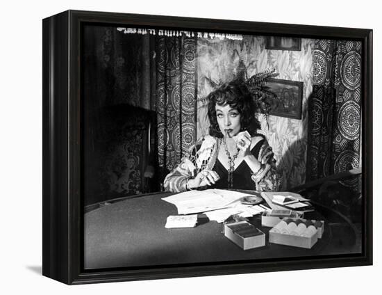 Touch Of Evil, Marlene Dietrich, 1958-null-Framed Stretched Canvas