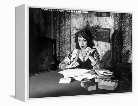 Touch Of Evil, Marlene Dietrich, 1958-null-Framed Stretched Canvas