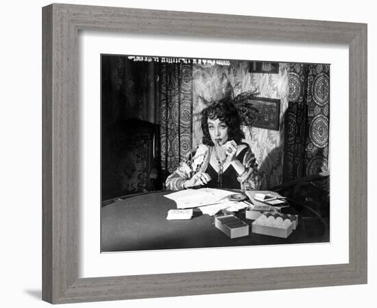 Touch Of Evil, Marlene Dietrich, 1958-null-Framed Photo