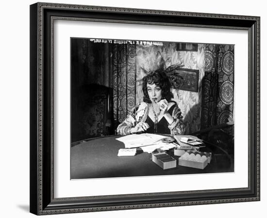 Touch Of Evil, Marlene Dietrich, 1958-null-Framed Photo