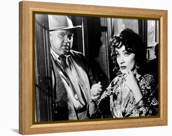 Touch Of Evil, Orson Welles, Marlene Dietrich, 1958-null-Framed Stretched Canvas