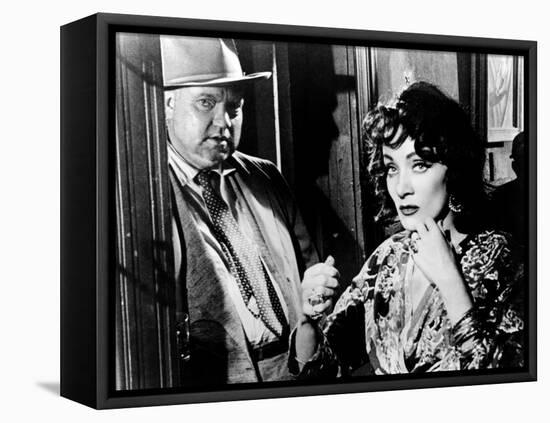 Touch Of Evil, Orson Welles, Marlene Dietrich, 1958-null-Framed Stretched Canvas