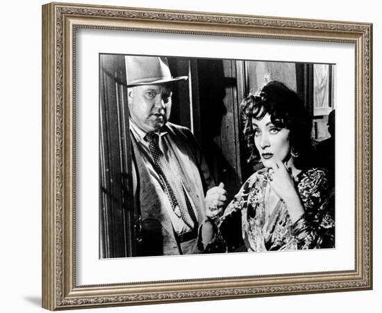 Touch Of Evil, Orson Welles, Marlene Dietrich, 1958-null-Framed Photo