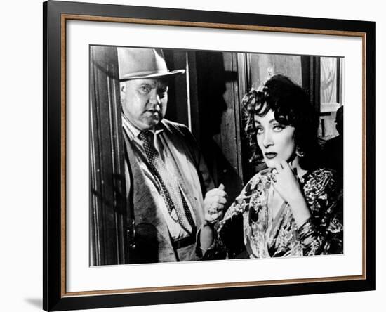 Touch Of Evil, Orson Welles, Marlene Dietrich, 1958-null-Framed Photo
