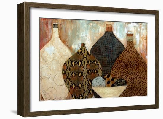 Touch of Exotic-Janet Tava-Framed Art Print