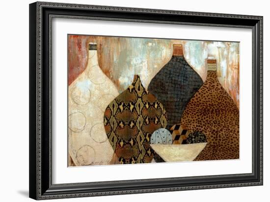 Touch of Exotic-Janet Tava-Framed Art Print