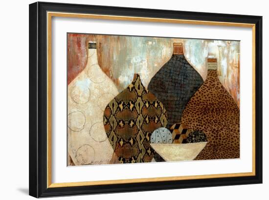 Touch of Exotic-Janet Tava-Framed Art Print