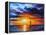 Touch of Horizon-Leonid Afremov-Framed Stretched Canvas