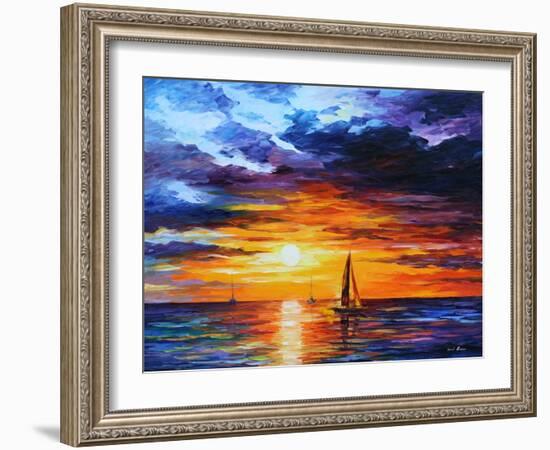 Touch of Horizon-Leonid Afremov-Framed Art Print